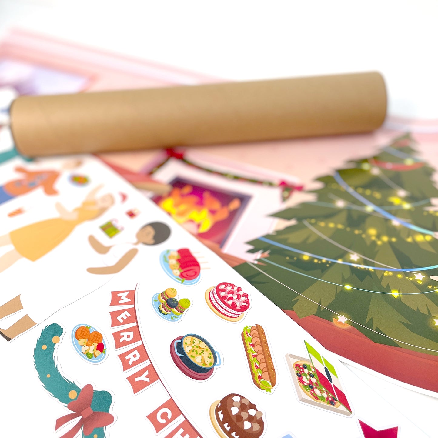聖誕派對貼紙套裝 Merry Christmas Stickers (LONG-FT999-C)