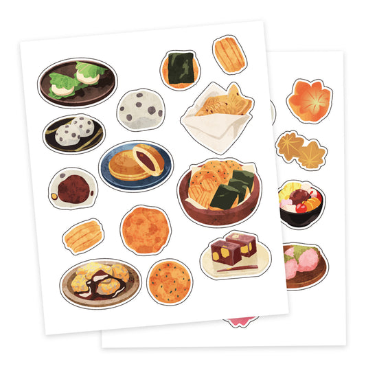日式 和菓子 食品系列貼紙