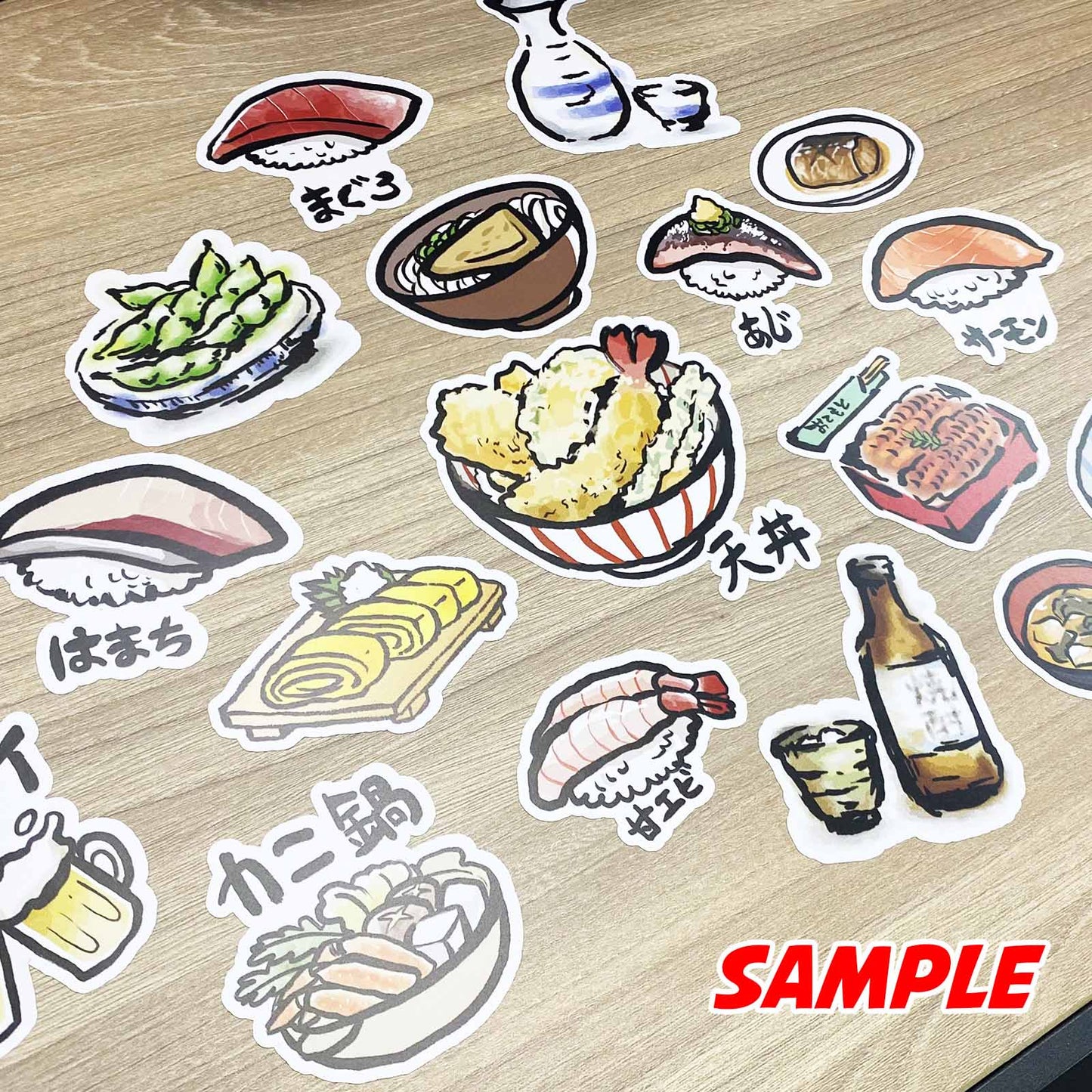 日式 和菓子 食品系列貼紙